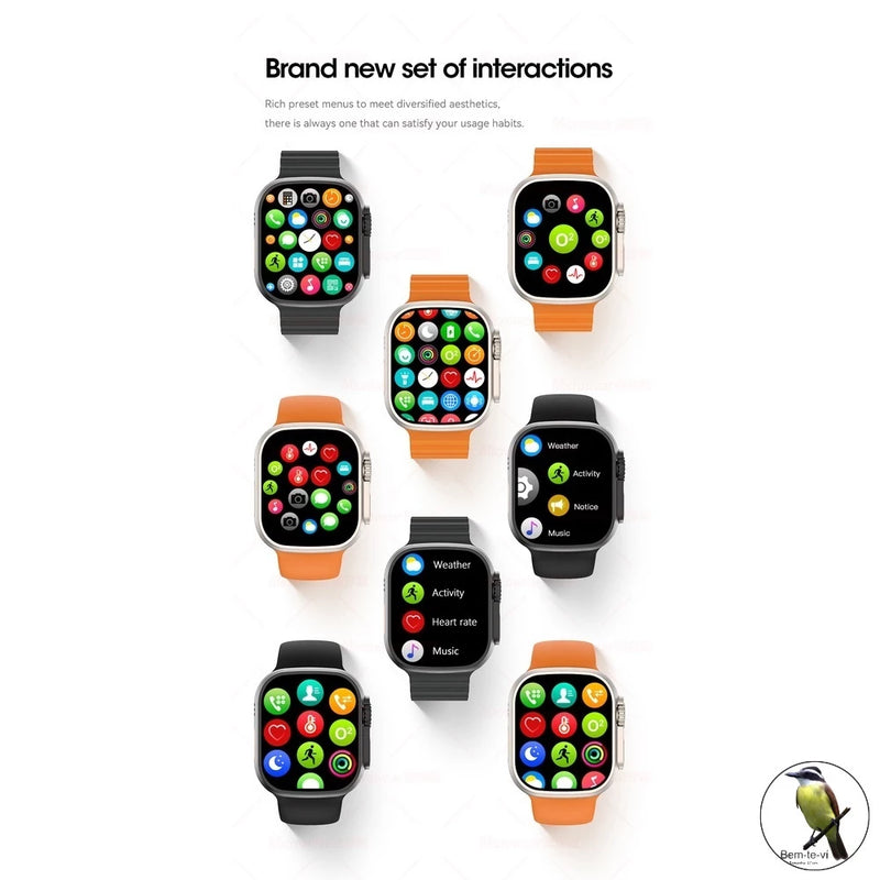 -Bemtevi-Smartwatch T800 Series 8